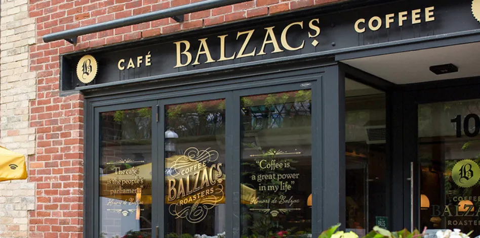 Travaillez dans un environnement inspirant avec Balzac’s Coffee Roasters.